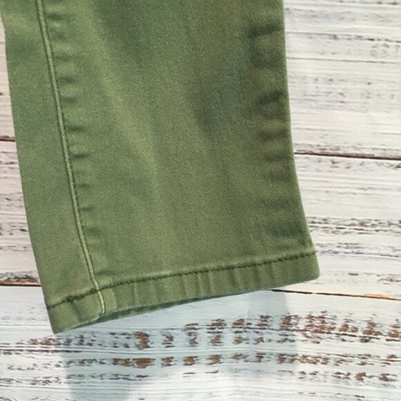 Arizona Army Green Skin Girls Jeans size 16 - I-03 - Picture 2 of 7